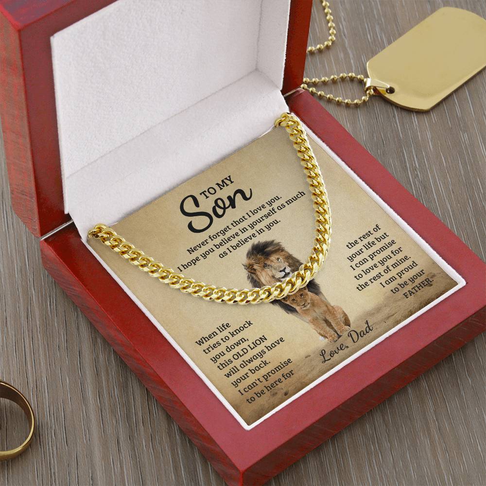 Never Forget - Cuban Link Chain - Teedubb Xsclusive