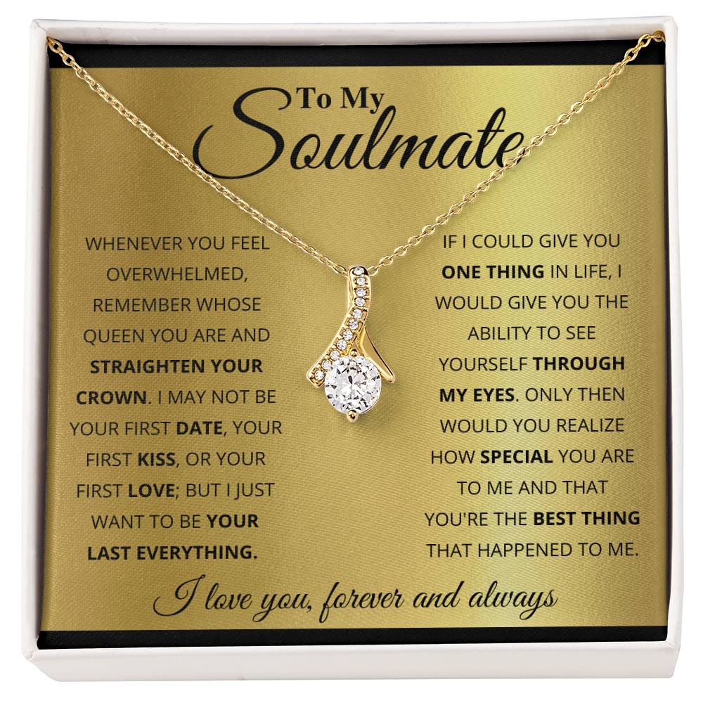 To My Soulmate - Alluring Beauty Necklace - Teedubb Xsclusive