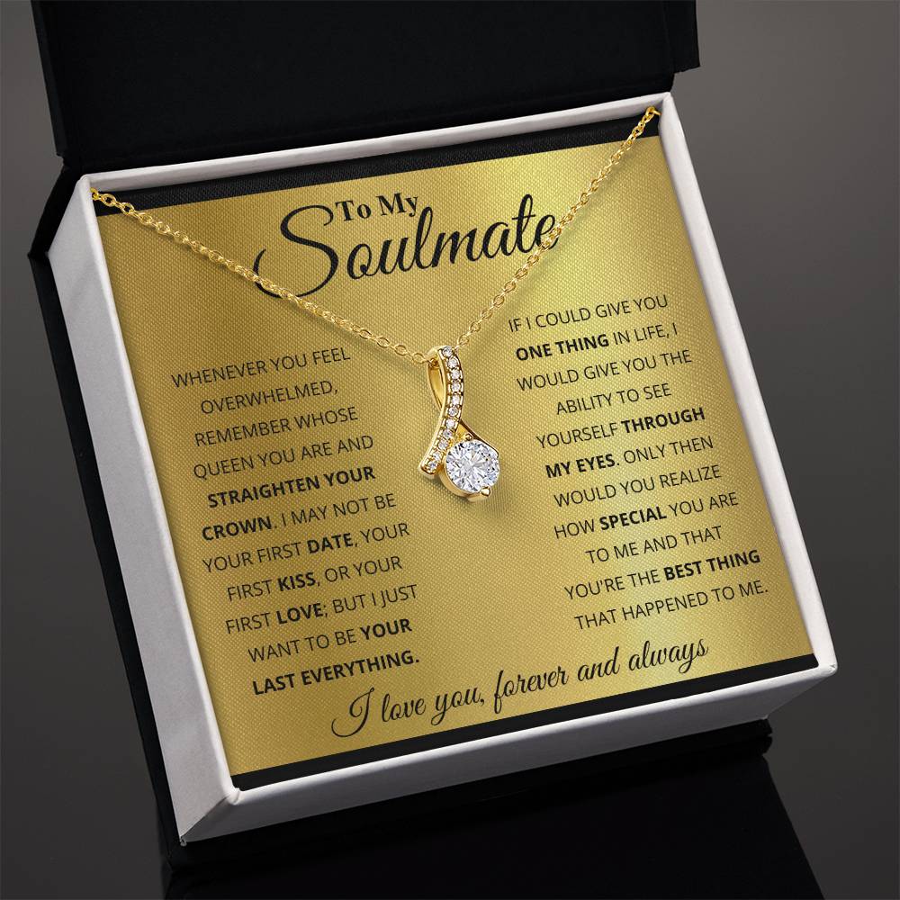To My Soulmate - Alluring Beauty Necklace - Teedubb Xsclusive