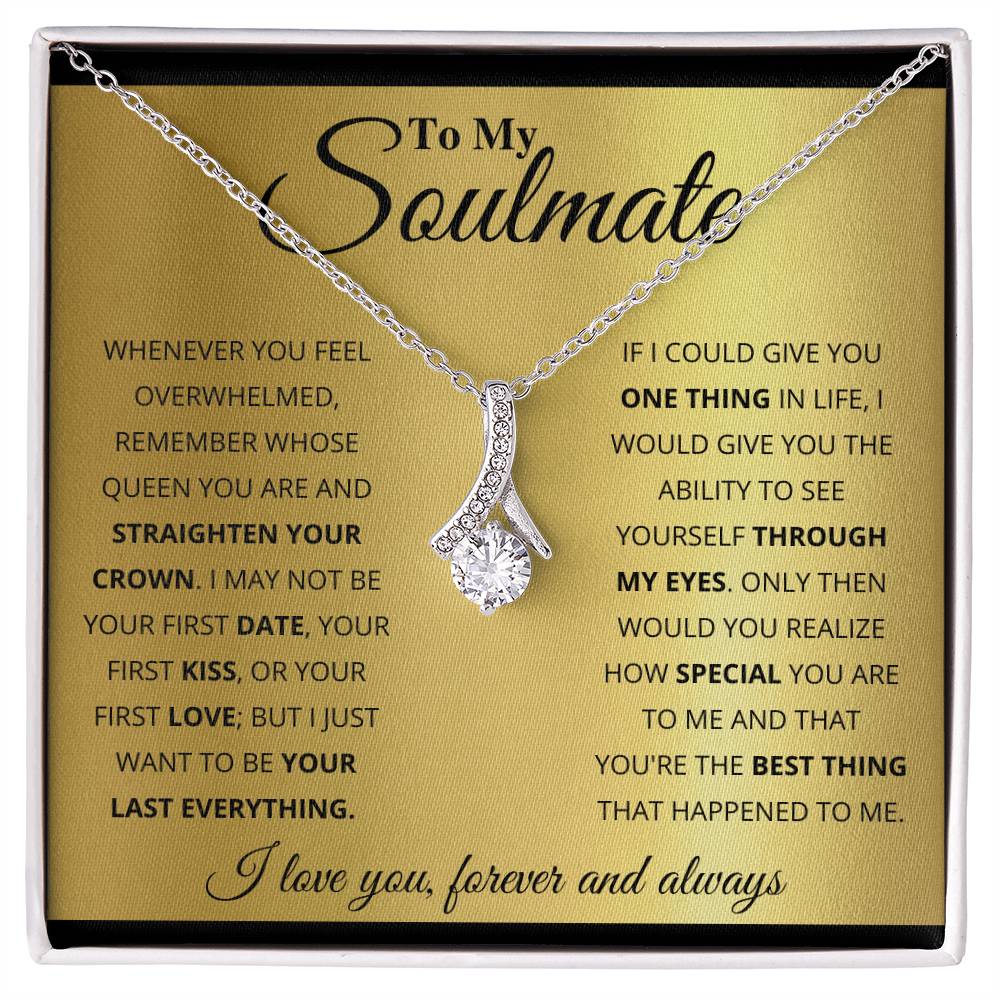 To My Soulmate - Alluring Beauty Necklace - Teedubb Xsclusive