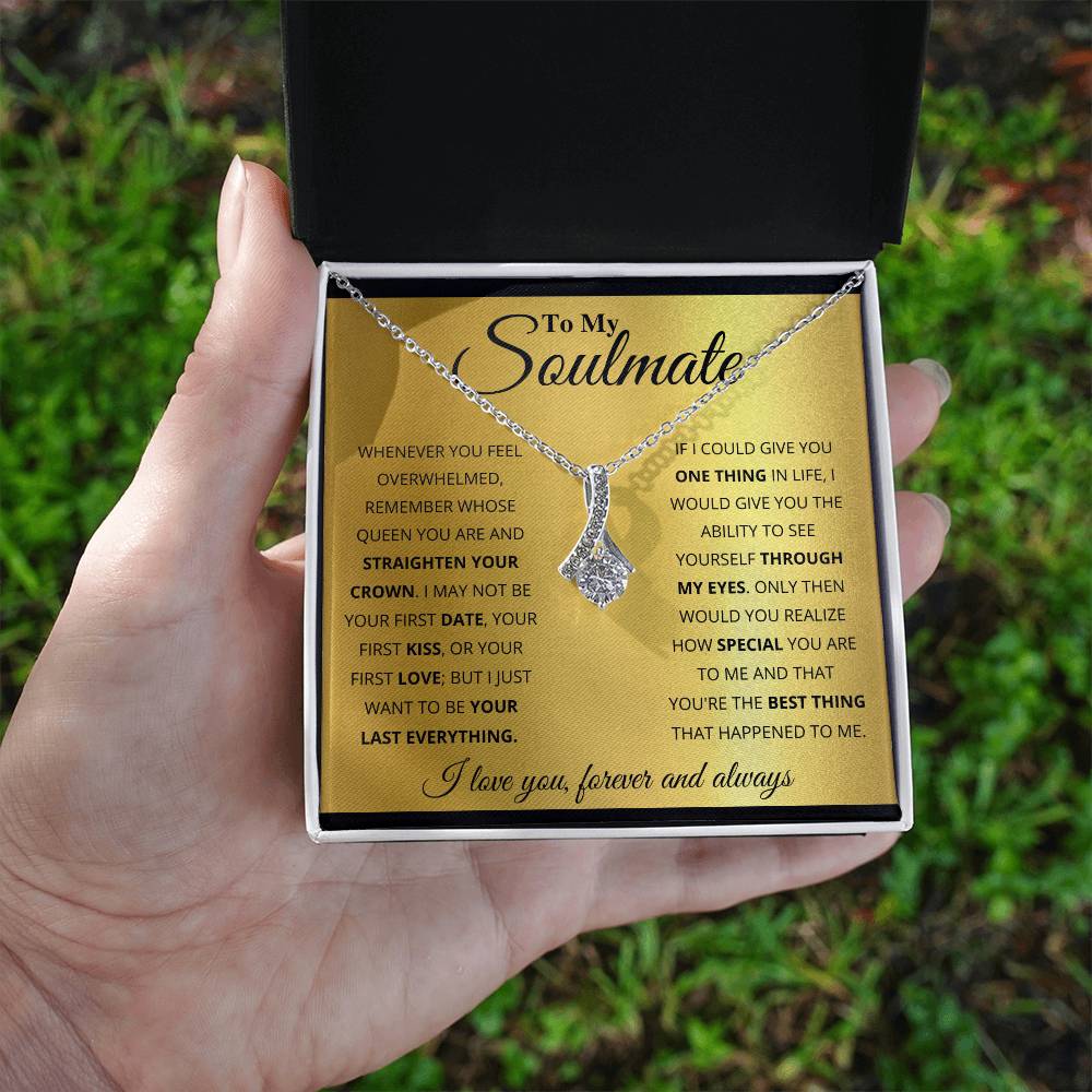 To My Soulmate - Alluring Beauty Necklace - Teedubb Xsclusive