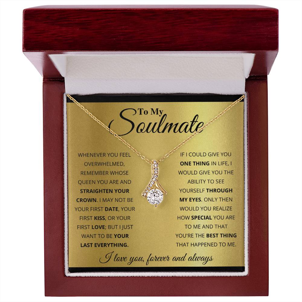 To My Soulmate - Alluring Beauty Necklace - Teedubb Xsclusive