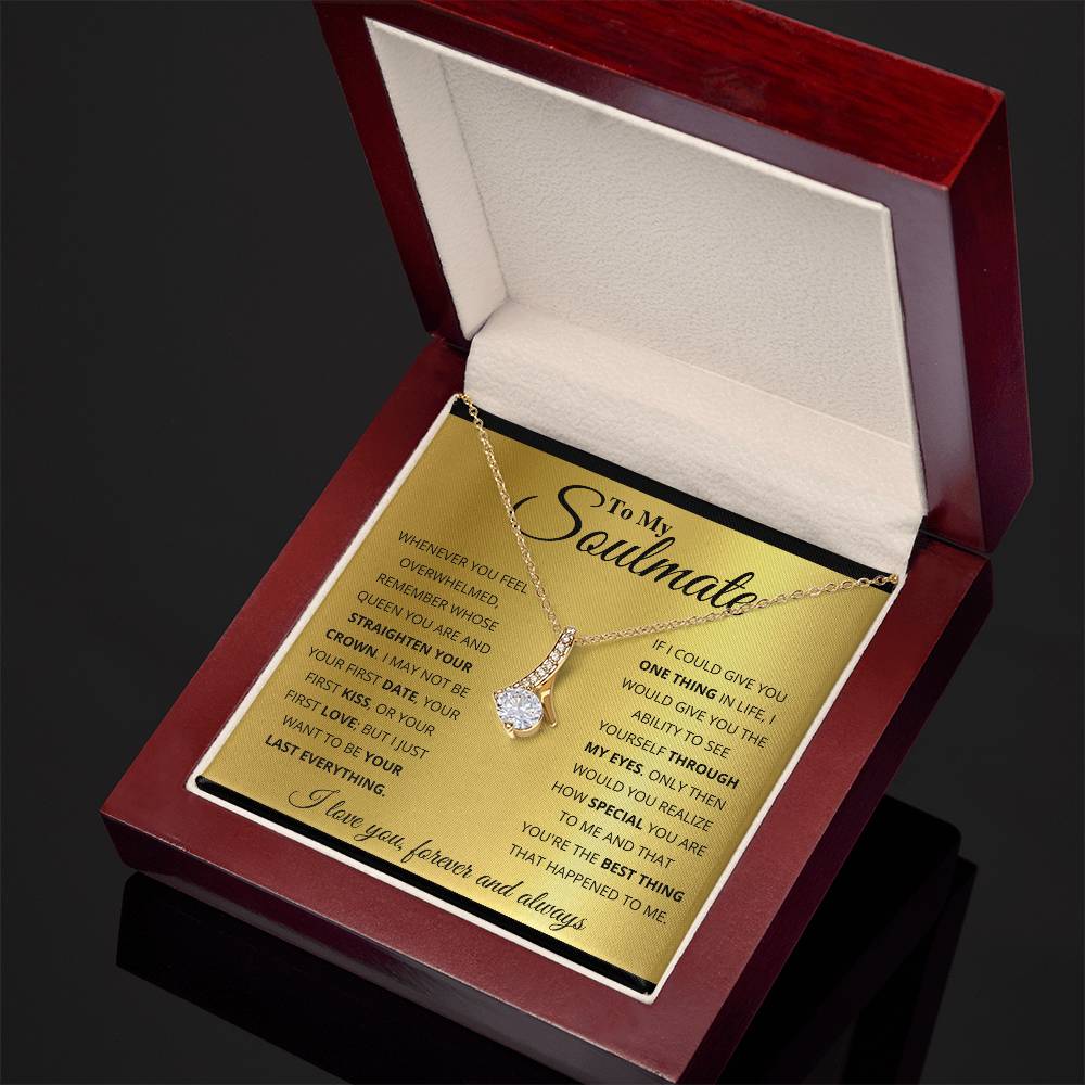 To My Soulmate - Alluring Beauty Necklace - Teedubb Xsclusive