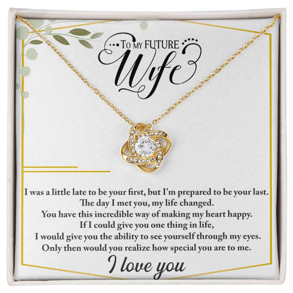 Future Wife - Love Knot Necklace - Teedubb Xsclusive