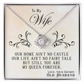 My Queen Forever - Love Knot Necklace - Teedubb Xsclusive