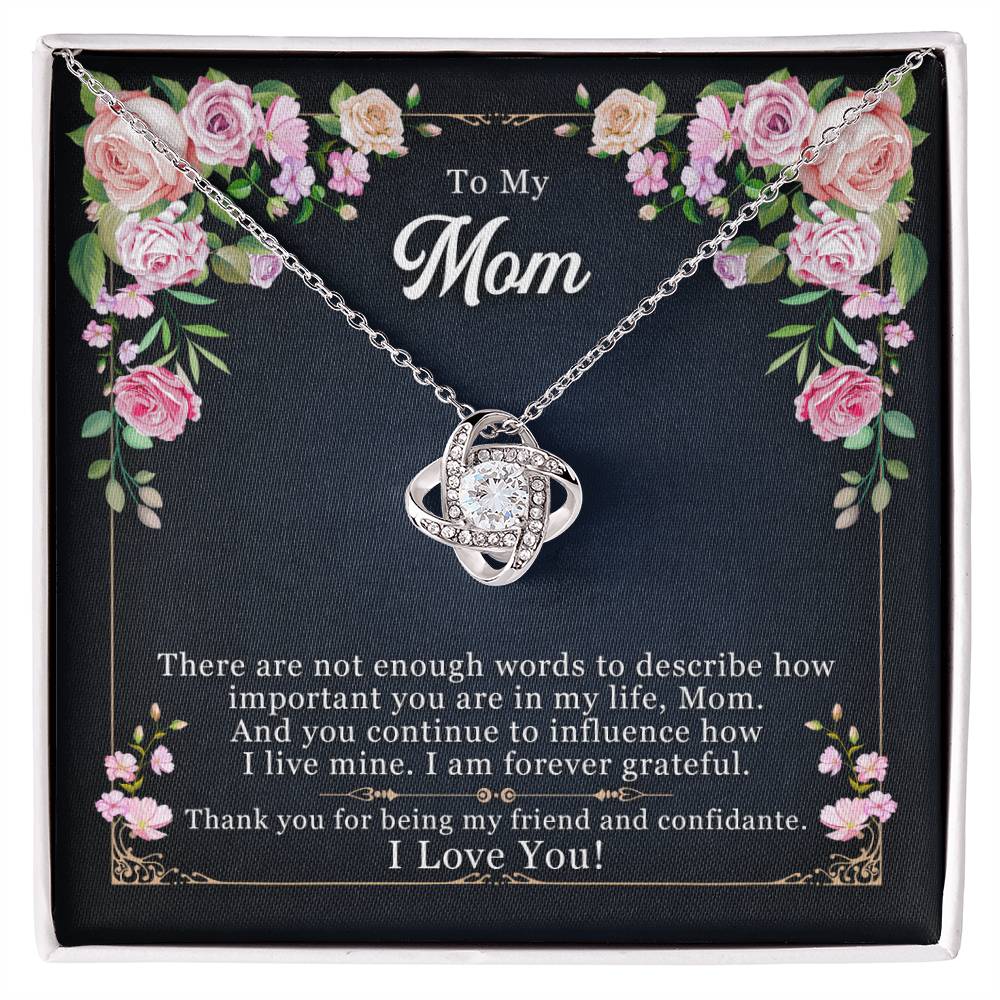 Forever Grateful - Love Knot Necklace - Teedubb Xsclusive