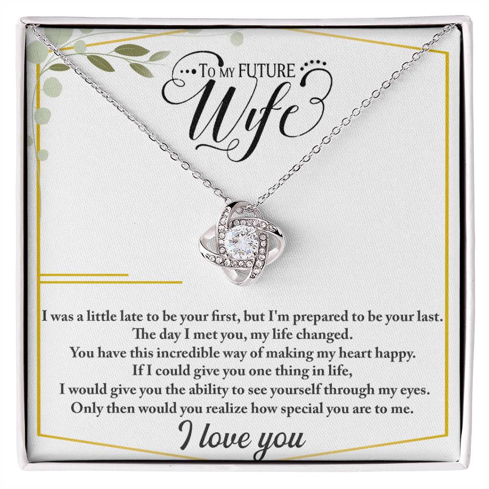 Future Wife - Love Knot Necklace - Teedubb Xsclusive