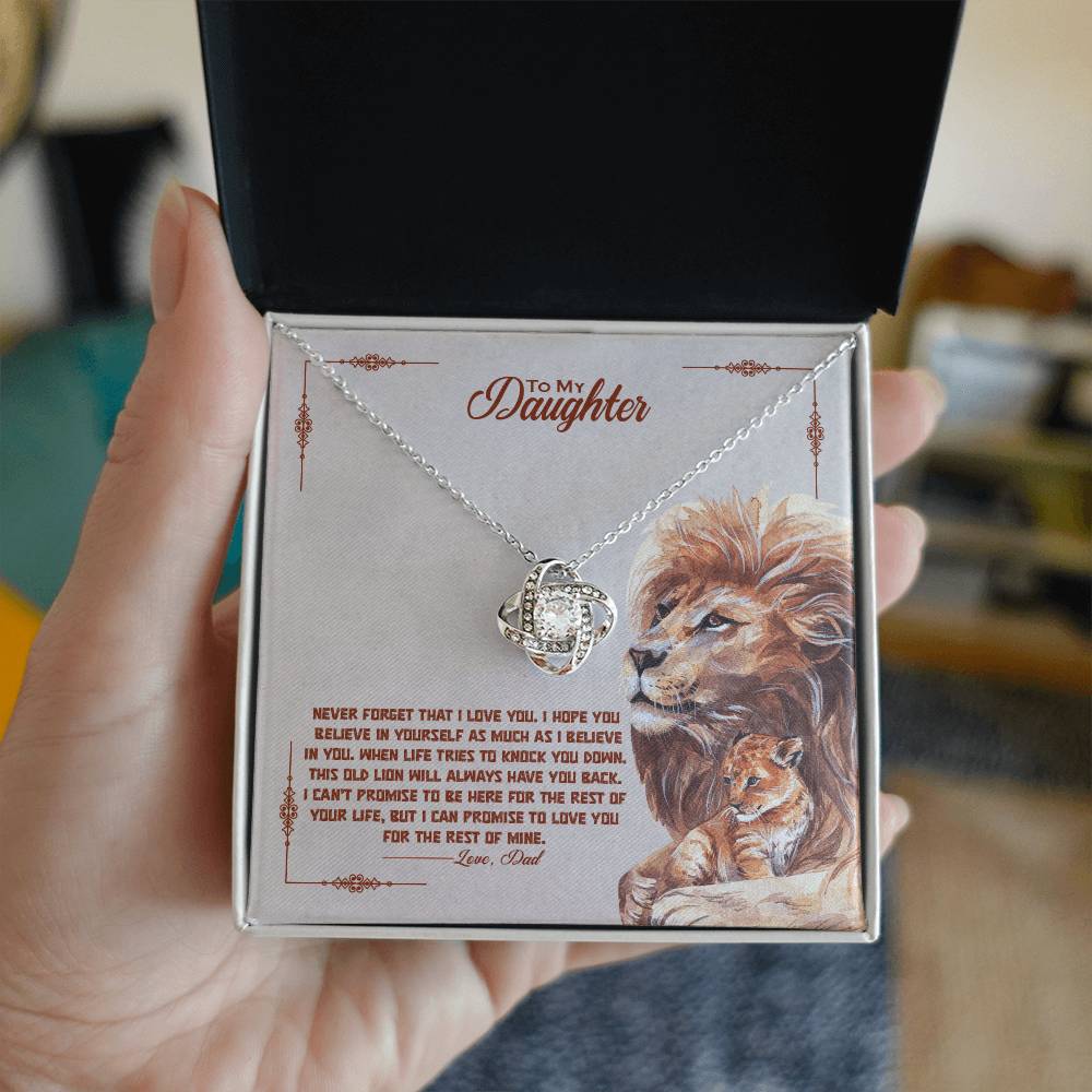 Never Forget - Love Knot Necklace - Teedubb Xsclusive