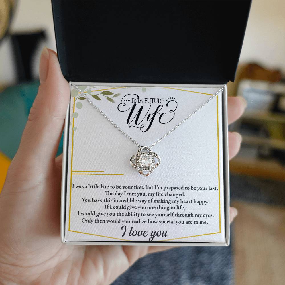 Future Wife - Love Knot Necklace - Teedubb Xsclusive