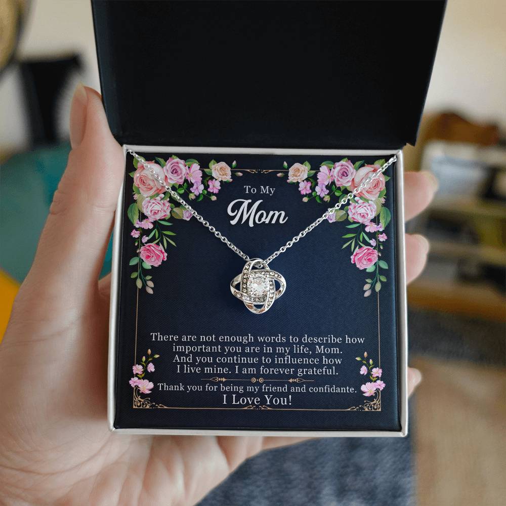 Forever Grateful - Love Knot Necklace - Teedubb Xsclusive
