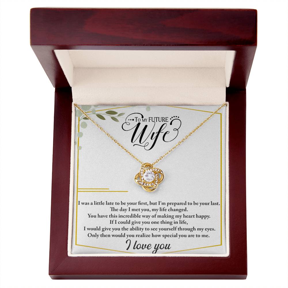 Future Wife - Love Knot Necklace - Teedubb Xsclusive