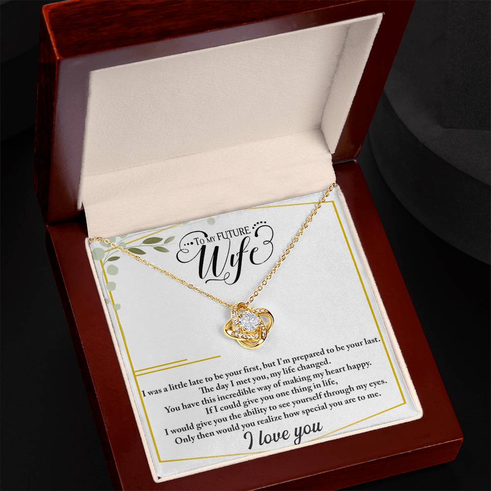 Future Wife - Love Knot Necklace - Teedubb Xsclusive