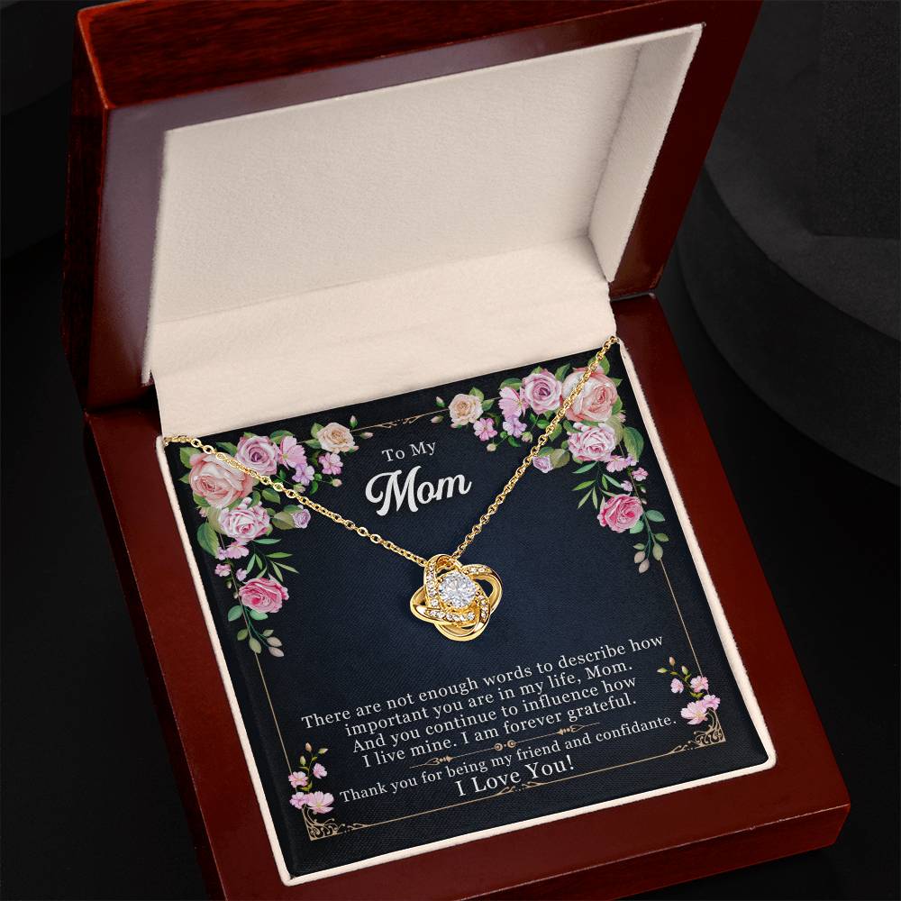 Forever Grateful - Love Knot Necklace - Teedubb Xsclusive
