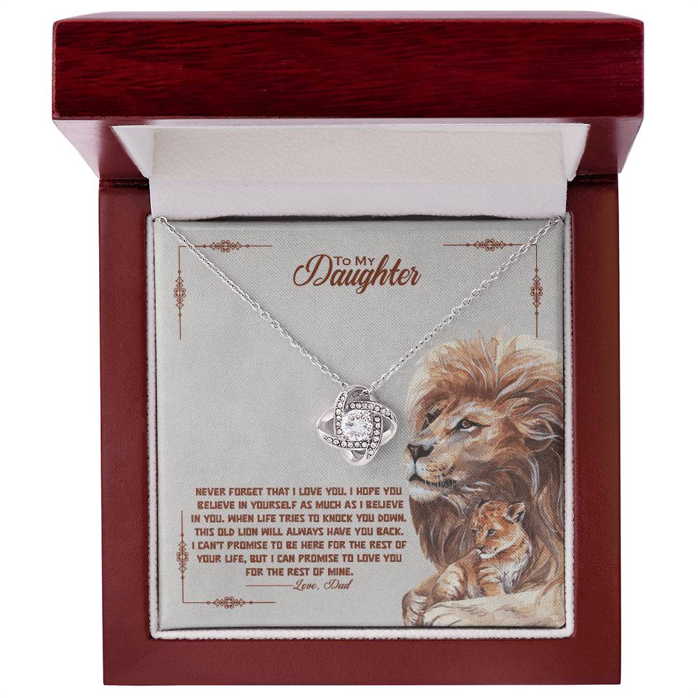 Never Forget - Love Knot Necklace - Teedubb Xsclusive