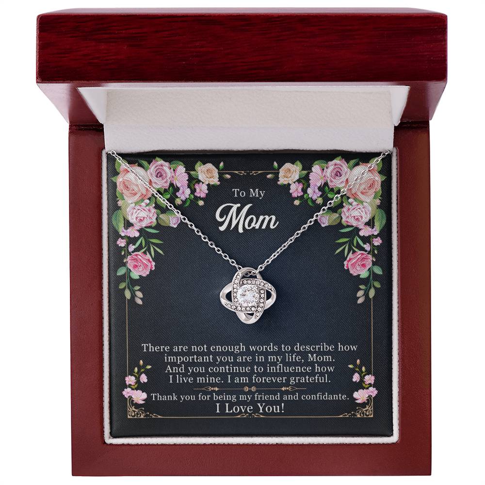 Forever Grateful - Love Knot Necklace - Teedubb Xsclusive