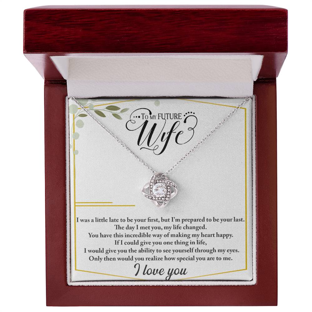 Future Wife - Love Knot Necklace - Teedubb Xsclusive