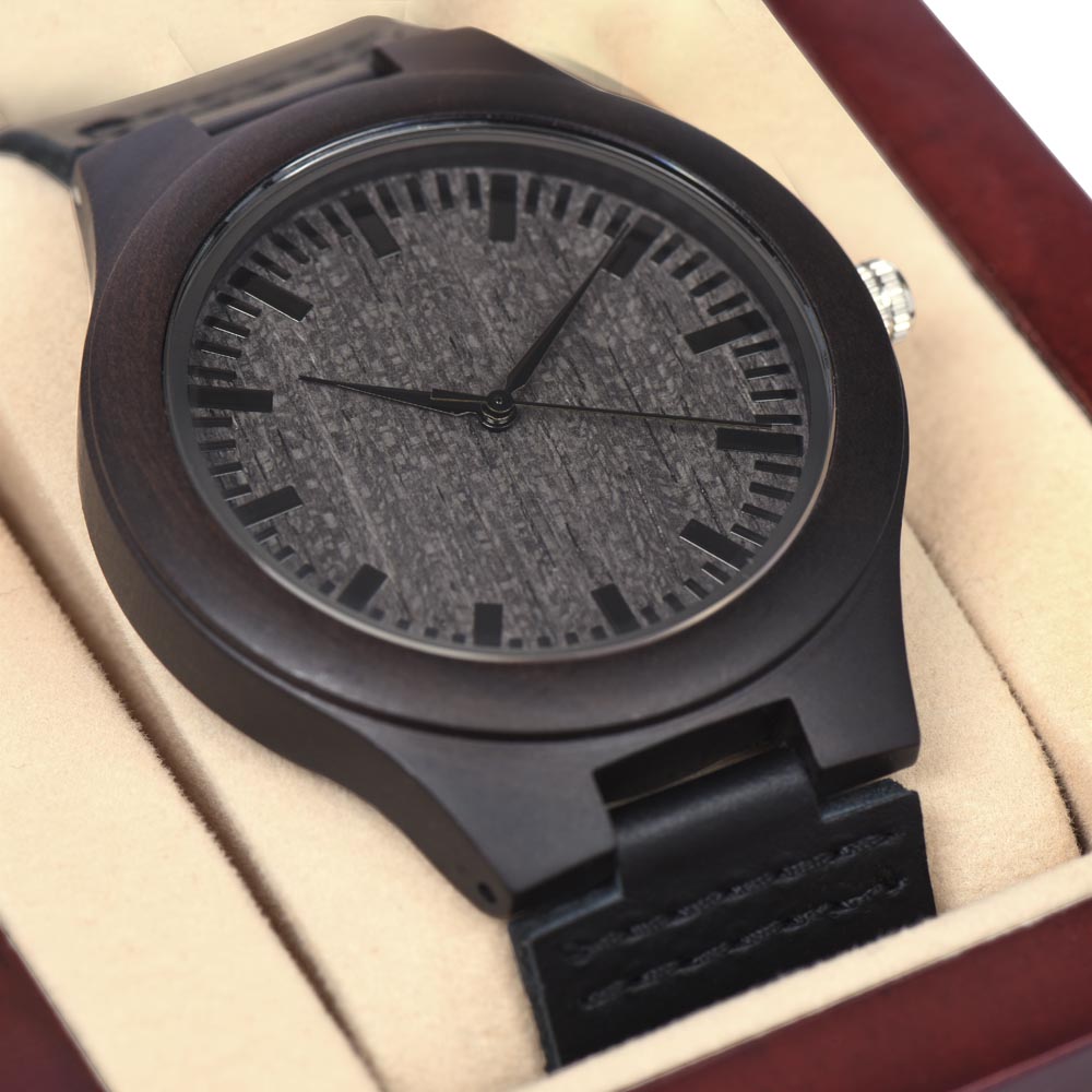 To My Man Inspiration – Wooden Watch - Teedubb Xsclusive
