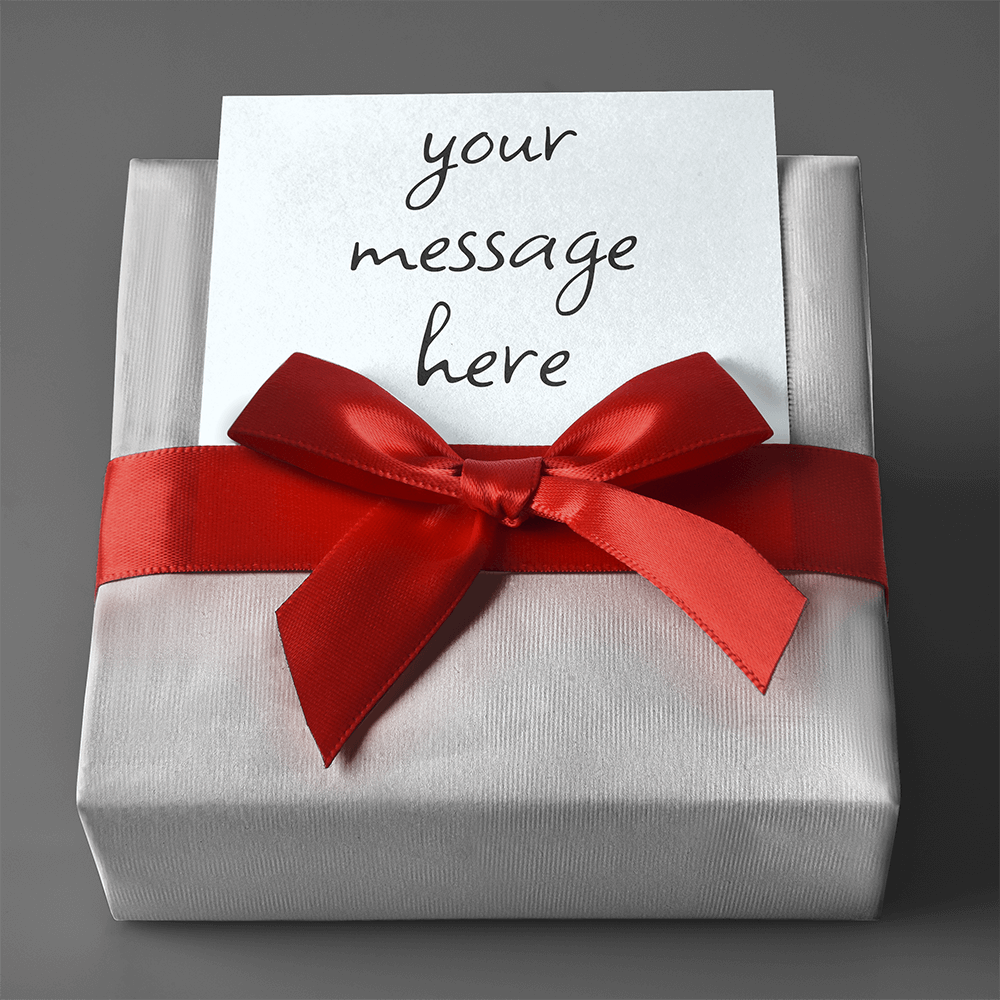 Gift Wrap with Personalized Message - Teedubb Xsclusive