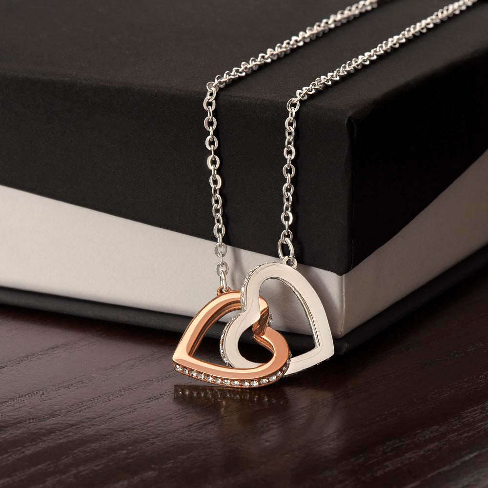 Interlocking Hearts Necklace - Teedubb Xsclusive