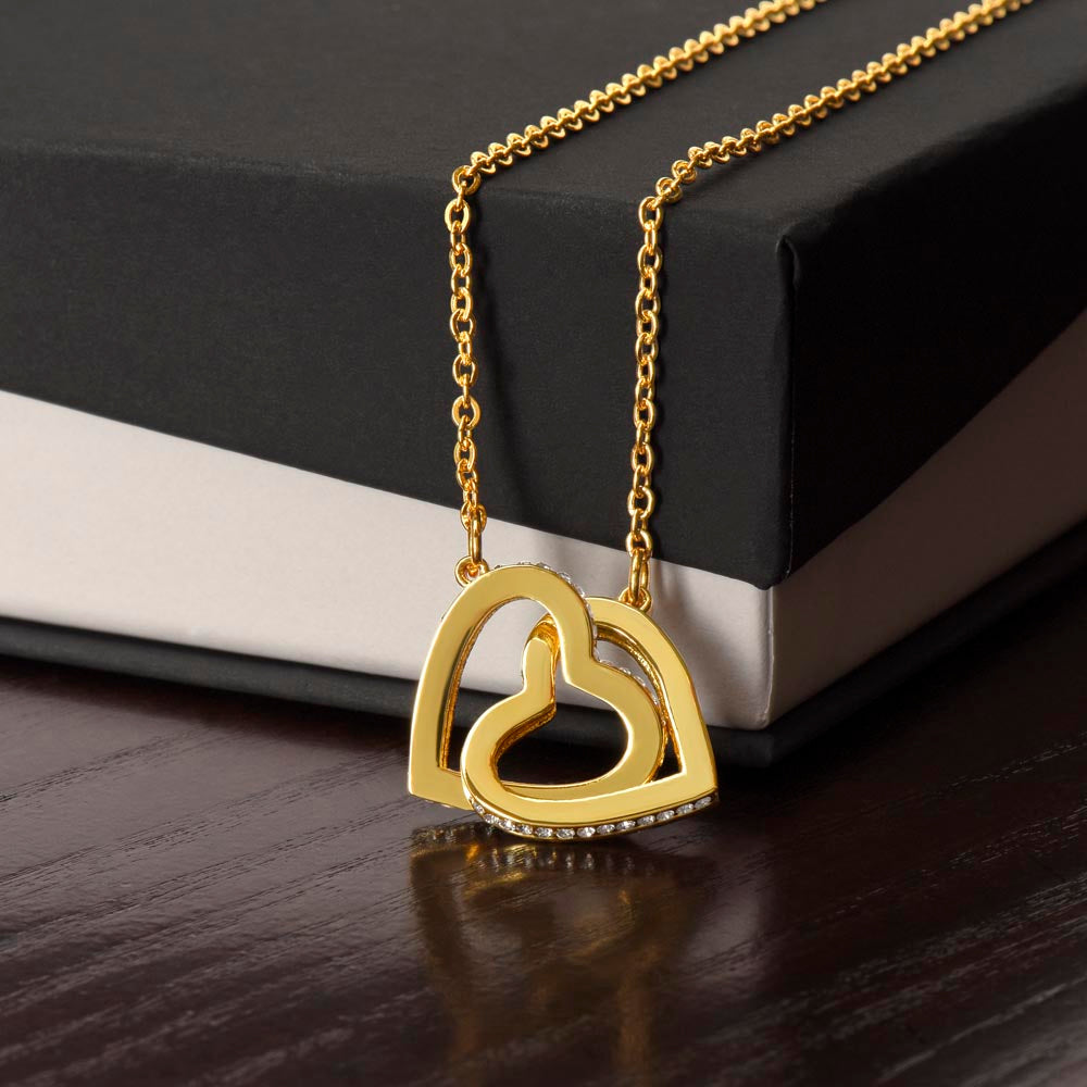 Interlocking Hearts Necklace - Teedubb Xsclusive