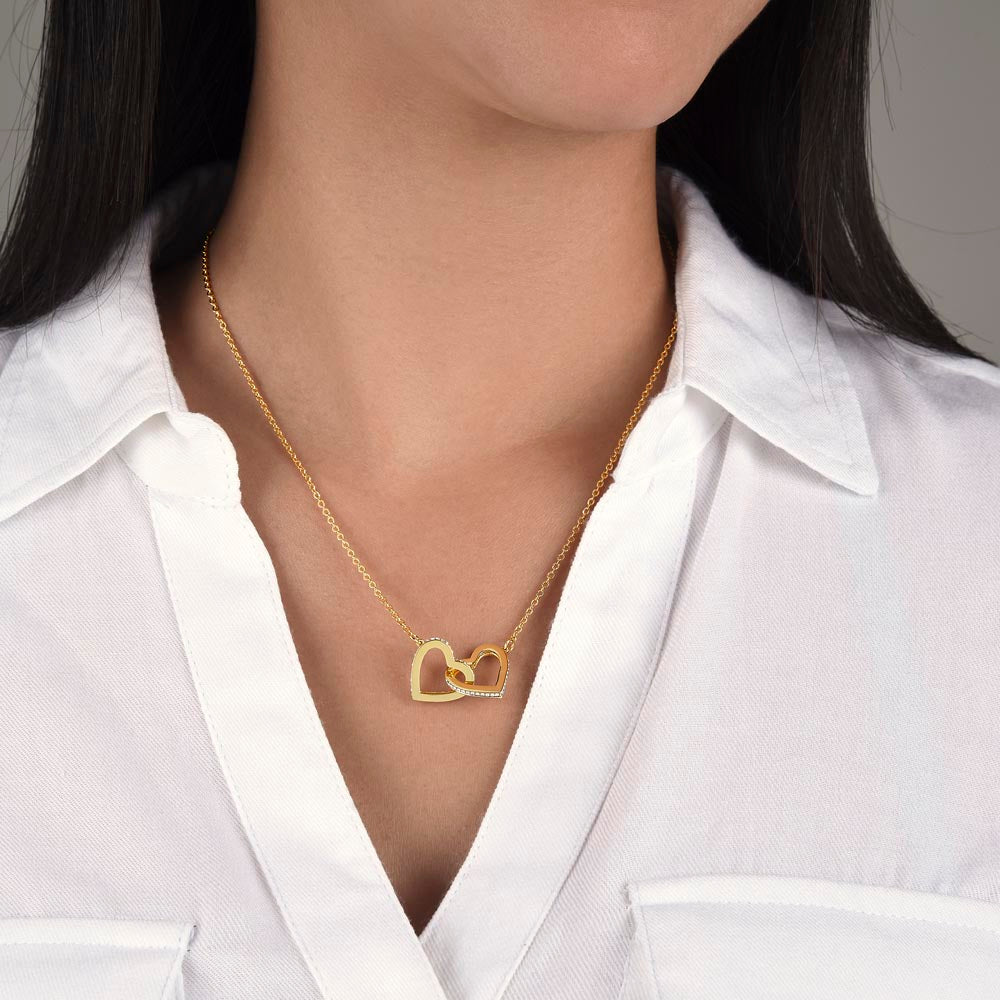 Interlocking Hearts Necklace - Teedubb Xsclusive