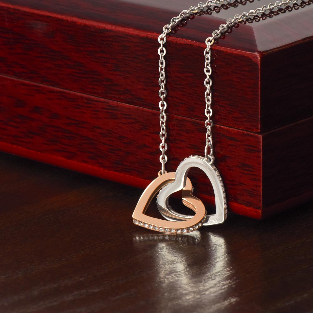 Interlocking Hearts Necklace - Teedubb Xsclusive