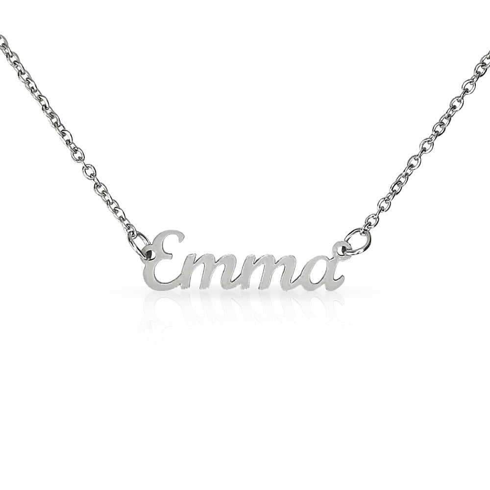 Classic Style Name Necklace - Teedubb Xsclusive