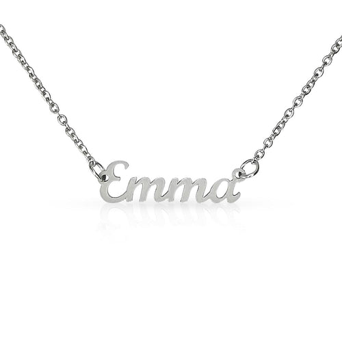 Classic Style Name Necklace - Teedubb Xsclusive