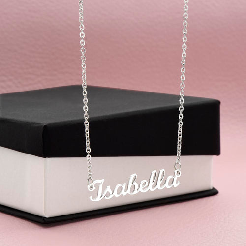 Classic Style Name Necklace - Teedubb Xsclusive