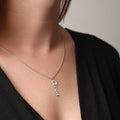 Classic Vertical Name Necklace - Teedubb Xsclusive