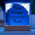 To My Daughter Distance – Acrylic Square - Teedubb Xsclusive