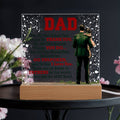 Thank You Dad - Acrylic Square - Teedubb Xsclusive