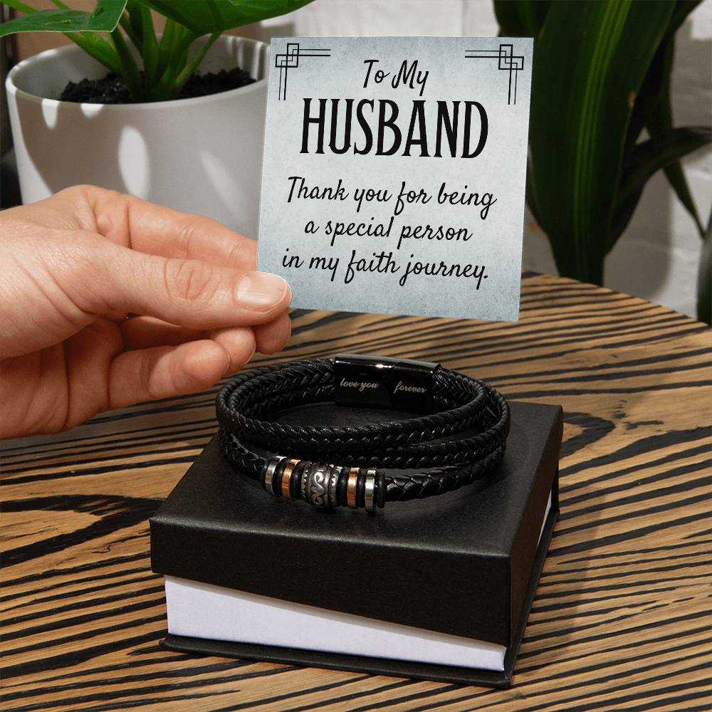 Being Special - Mens Leather Bracelet - Teedubb Xsclusive