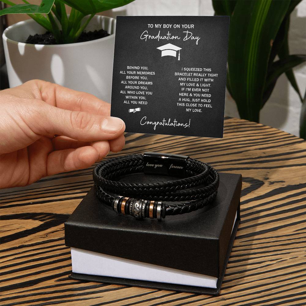 To My Boy Graduation Dreams (Love You) – Bracelet - Teedubb Xsclusive