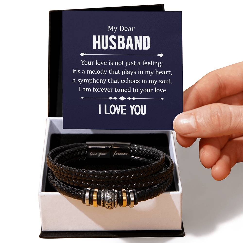 Your Love is not Just a Feeling - Means Leather Bracelet - Teedubb Xsclusive