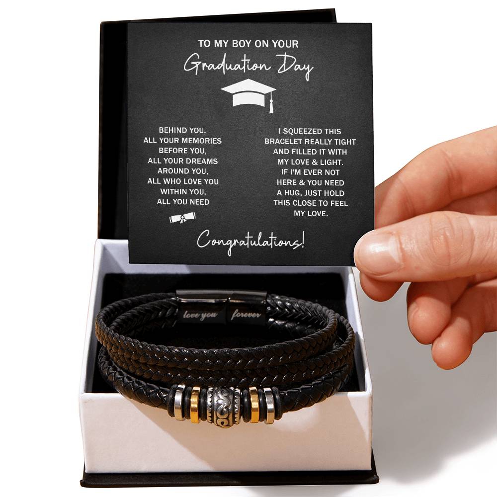 To My Boy Graduation Dreams (Love You) – Bracelet - Teedubb Xsclusive