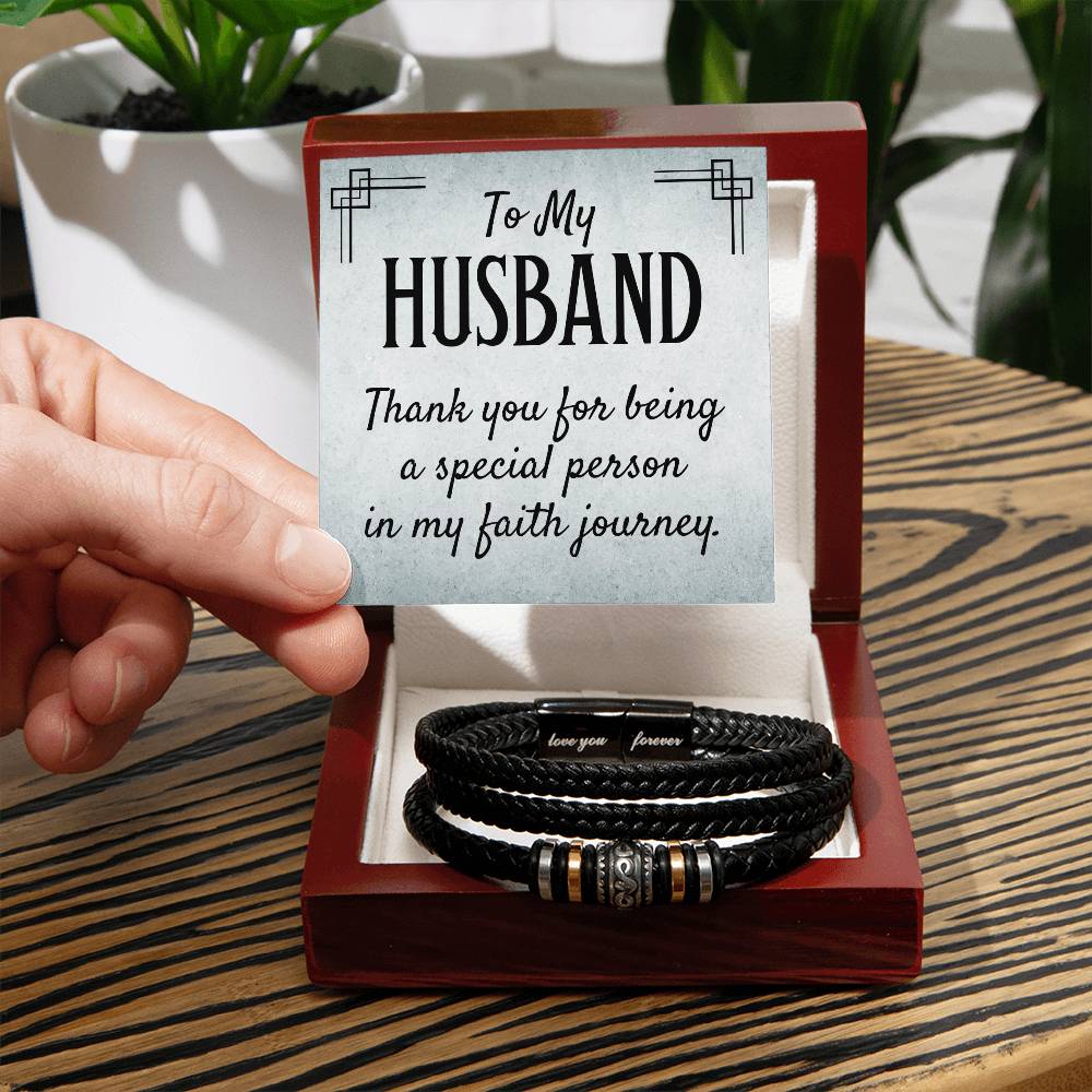 Being Special - Mens Leather Bracelet - Teedubb Xsclusive