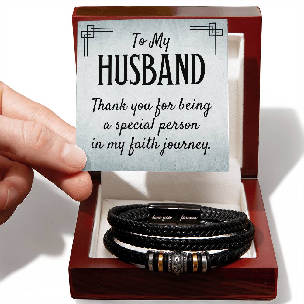 Being Special - Mens Leather Bracelet - Teedubb Xsclusive