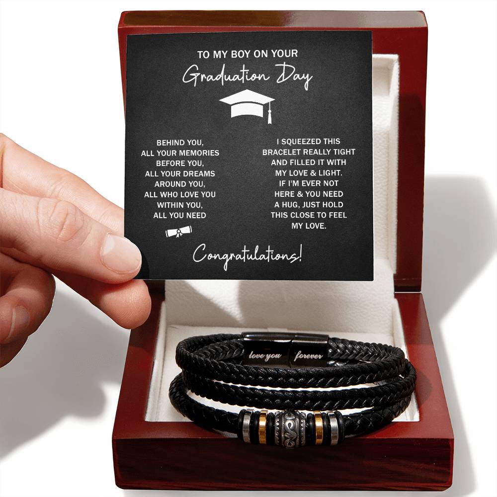 To My Boy Graduation Dreams (Love You) – Bracelet - Teedubb Xsclusive