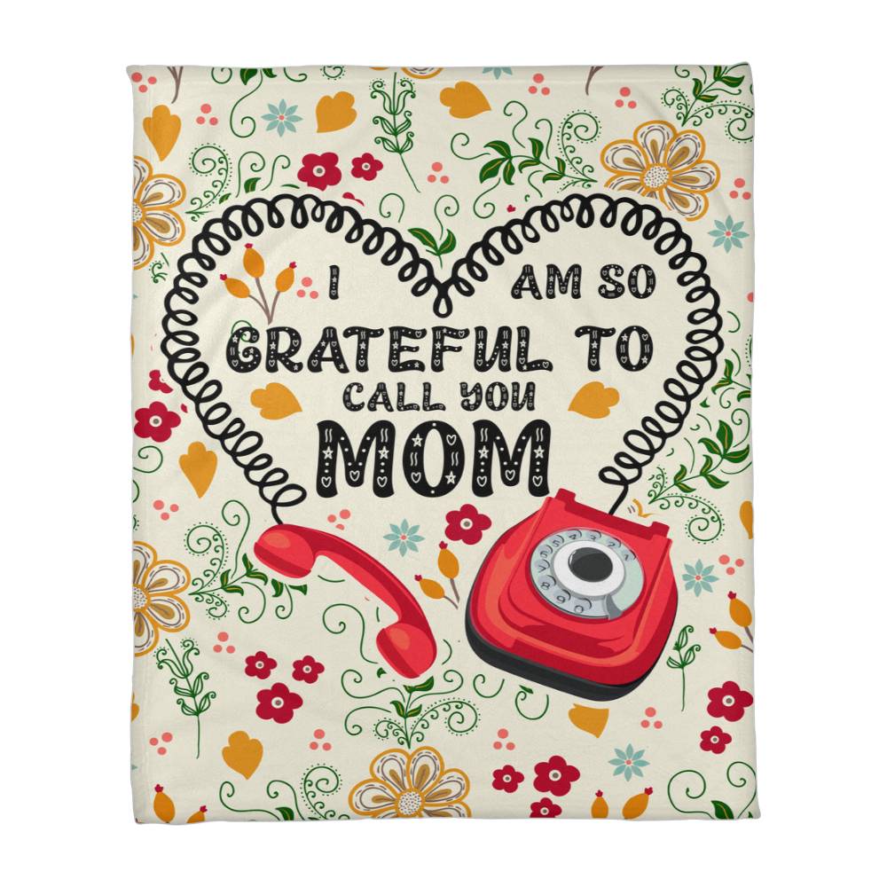 I Am So Grateful – Coral Fleece Blanket - Teedubb Xsclusive