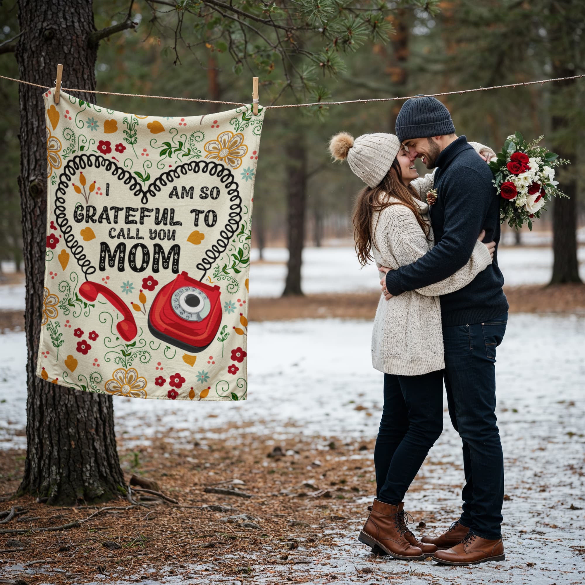I Am So Grateful – Coral Fleece Blanket - Teedubb Xsclusive