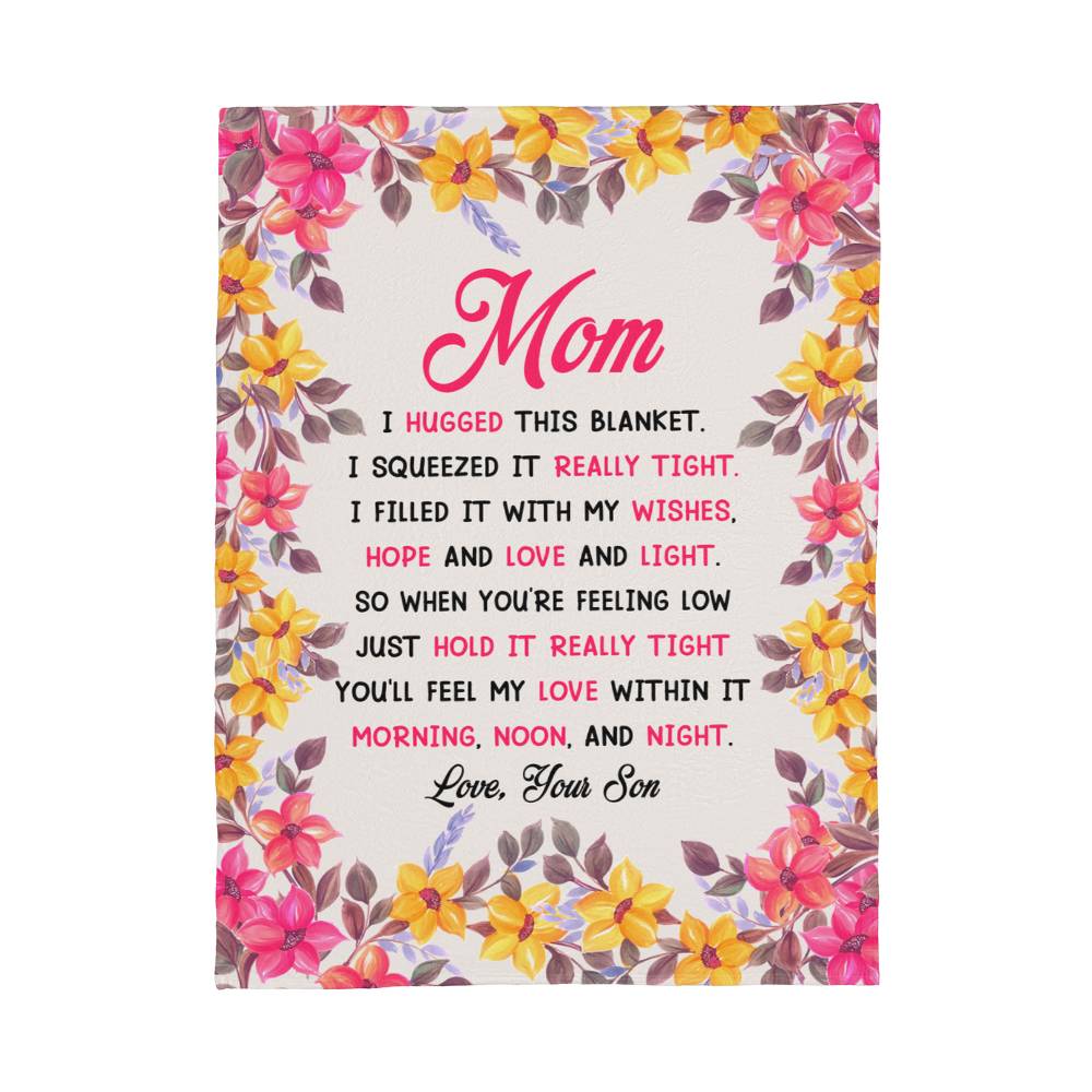 Mom You Will My Love In It – Coral Fleece Blanket - Teedubb Xsclusive