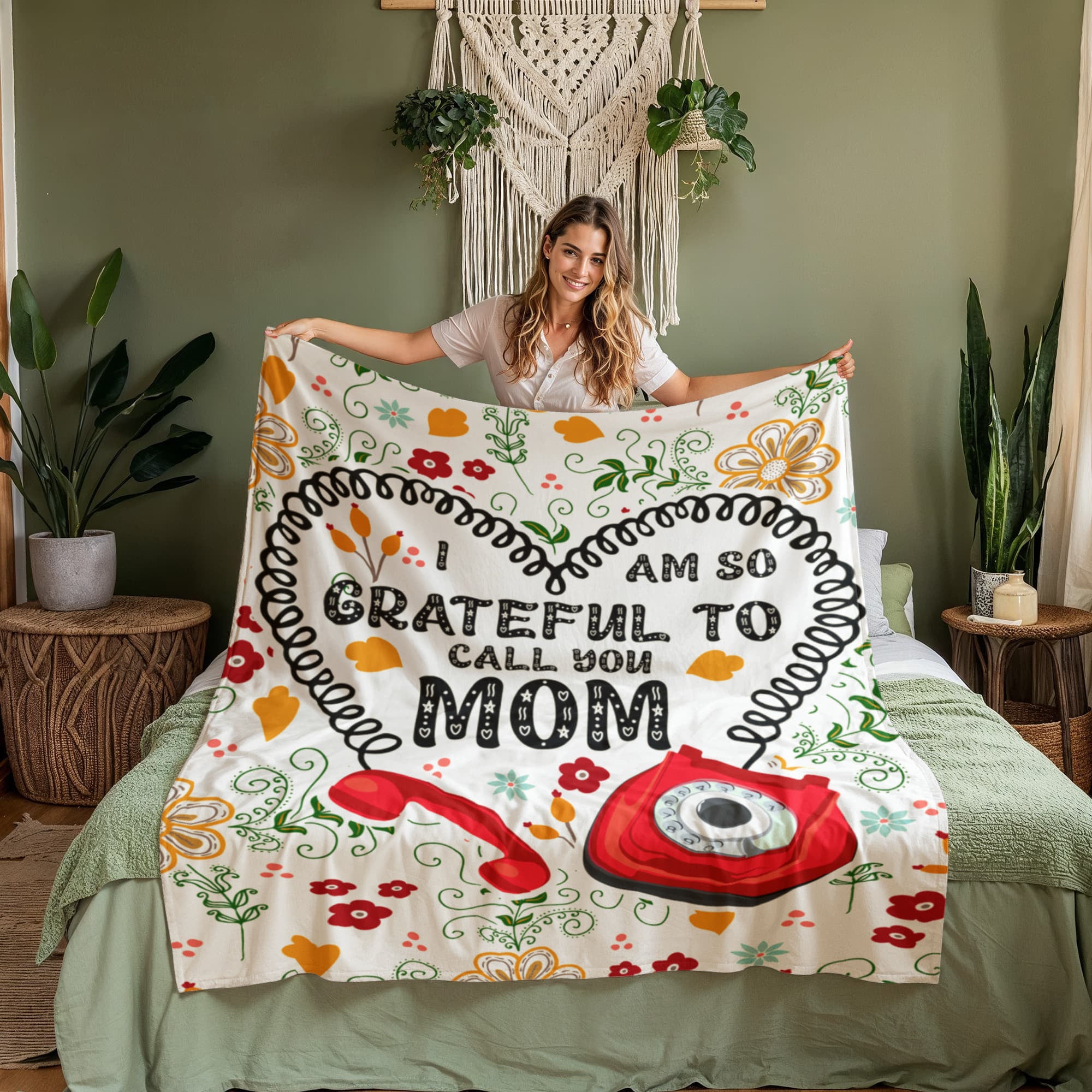 I Am So Grateful – Coral Fleece Blanket - Teedubb Xsclusive