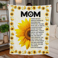 Dear Mom There Are Not Enough Words – Jersey Fleece Blanket - Teedubb Xsclusive