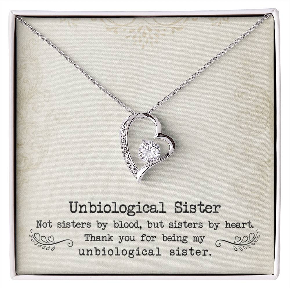 Unbiological Sister - Forever Love Necklace - Teedubb Xsclusive