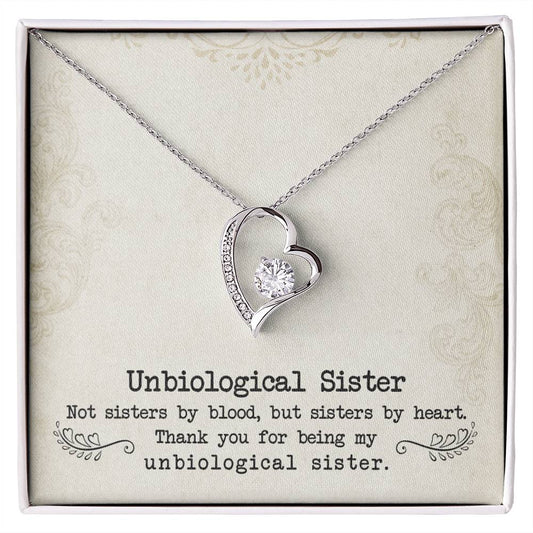 Unbiological Sister - Forever Love Necklace - Teedubb Xsclusive
