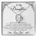 My Baby Girl - Forever Love Necklace - Teedubb Xsclusive