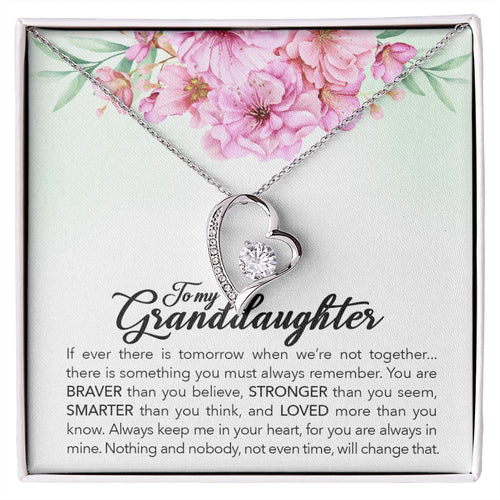 Brave Granddaughter - Forever Love Necklace - Teedubb Xsclusive