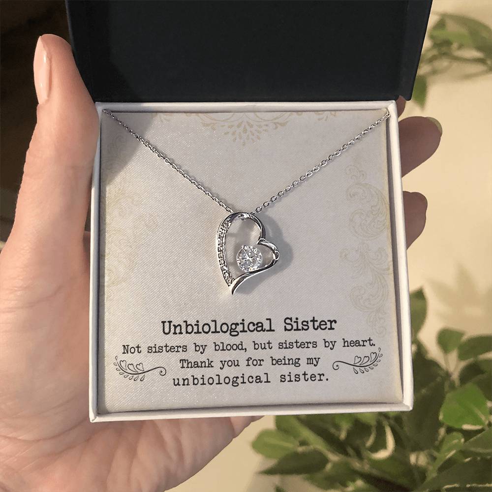 Unbiological Sister - Forever Love Necklace - Teedubb Xsclusive