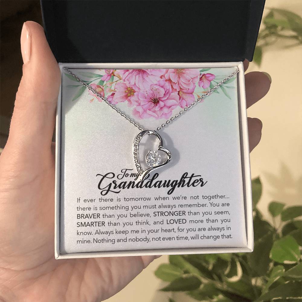 Brave Granddaughter - Forever Love Necklace - Teedubb Xsclusive